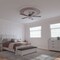 Ekena Millwork 78 1/8-in. OD x 64 7/8-in. ID x 6 5/8-in. W x 1-in. P Shell Ceiling Ring Kit CRK78SH - alternate 4